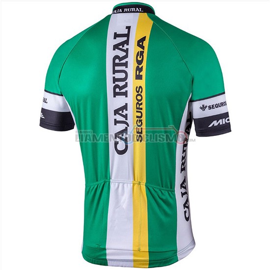 Abbigliamento Ciclismo Caja Rural Manica Corta 2018 Verde